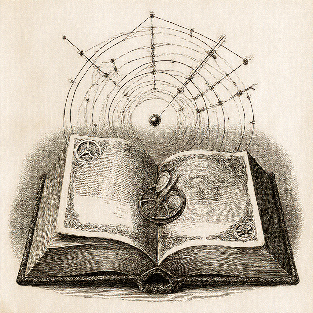 Engraved open manual